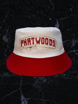 Phatwoods 2-Way Bucket Hat White